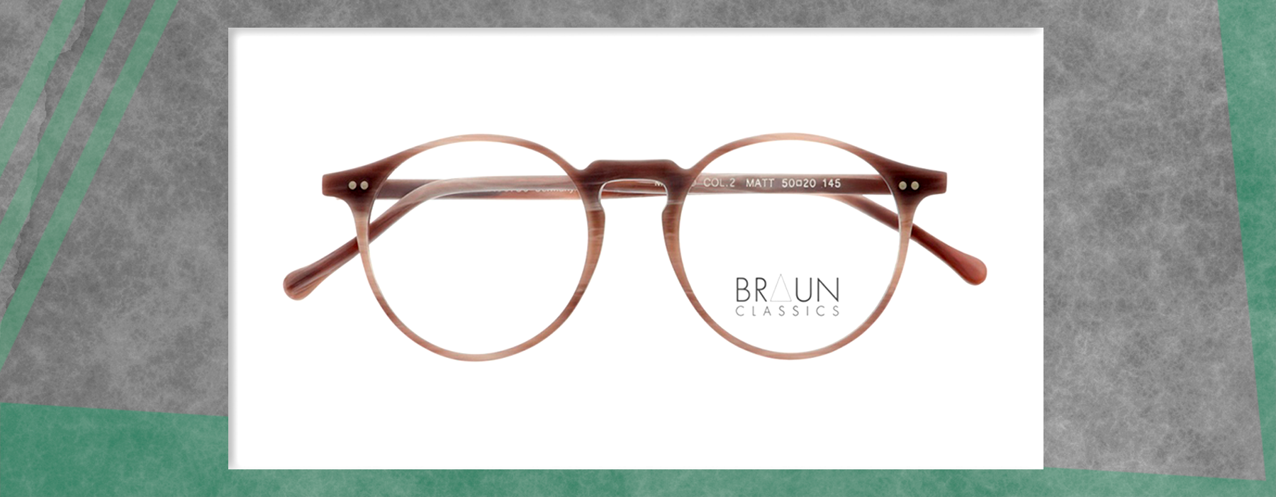 Picture Brillengestell Braun Classics Modell 1