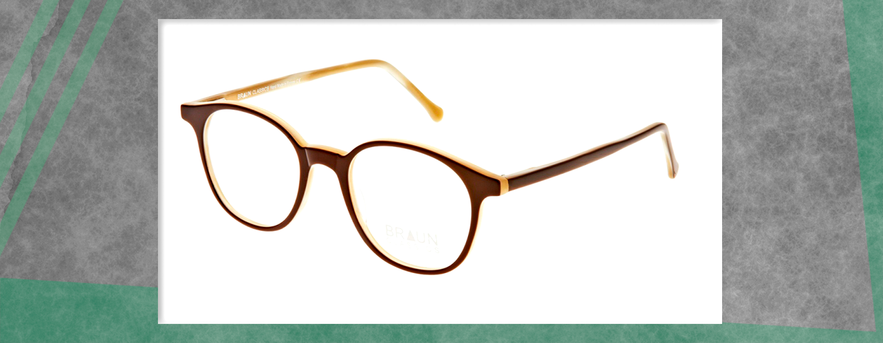 Picture Brillengestell Braun Classics Modell 2