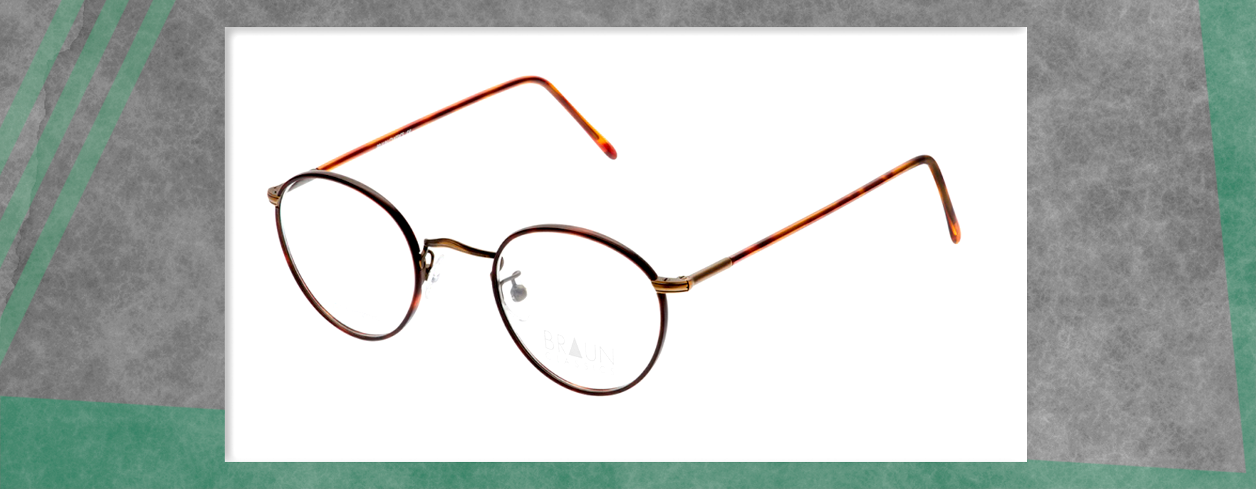 Picture Brillengestell Braun Classics Modell 5