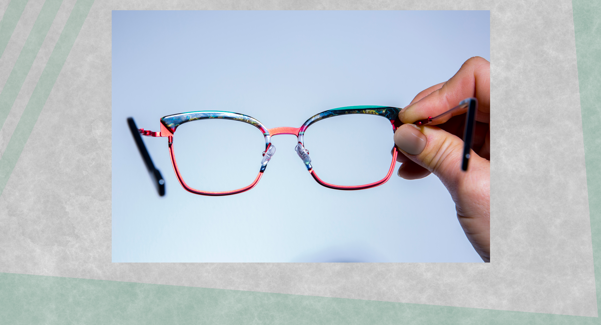 Picture fertig gerahmte Brille